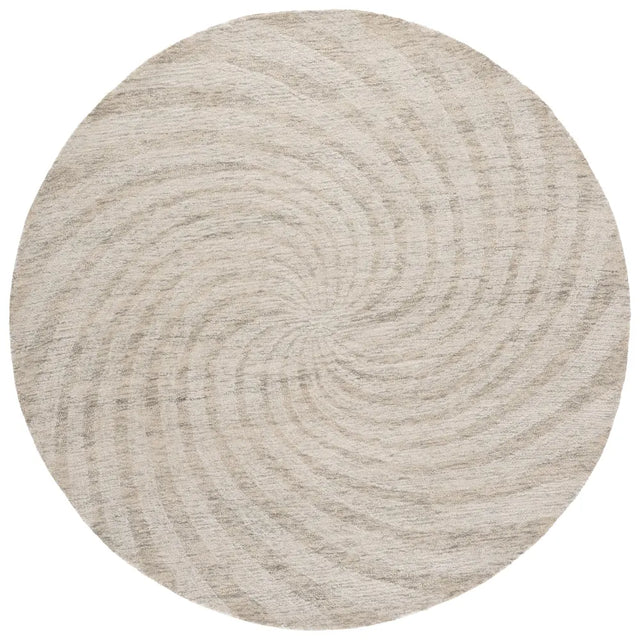 Safavieh Novelty 6'-0" x 6'-0" Rug in Grey / Beige