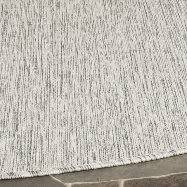 Safavieh Courtyard 6'-7" x 6'-7" Rug in Grey / Turquoise