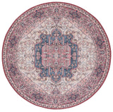 Safavieh Tucson 6'-0" x 6'-0" Rug in Beige / Pink