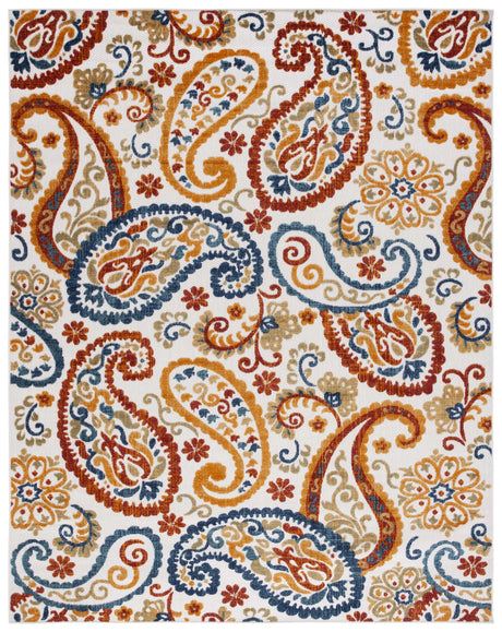 Safavieh Cabana 10'-0" x 14'-0" Rug in Cream / Navy