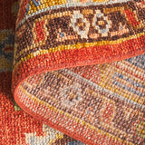 Safavieh Samarkand 6'-0" x 9'-0" Rug in Rust / Brown