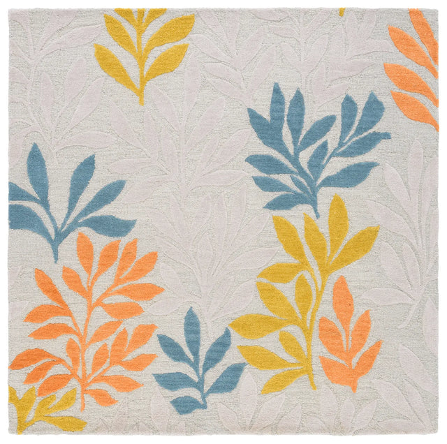 Safavieh Jardin 6'-0" x 6'-0" Rug in Grey / Blue