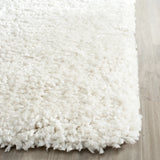 Safavieh Shag 2'-3" x 9'-0" Rug in Ivory