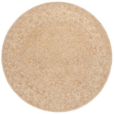 Safavieh Dip Dye 7'-0" x 7'-0" Rug in Gold / Ivory