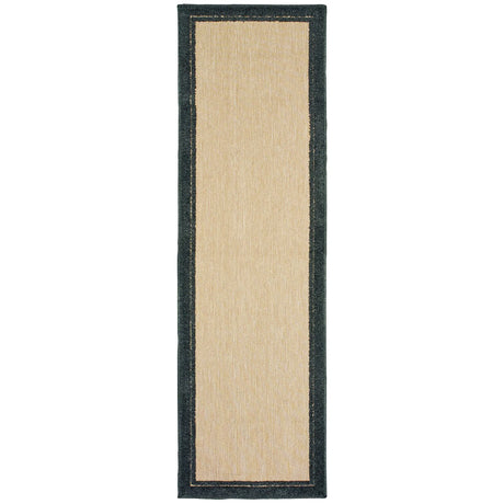 Oriental Weavers Sphinx Cayman 5594K Sand / Charcoal Rugs - runner