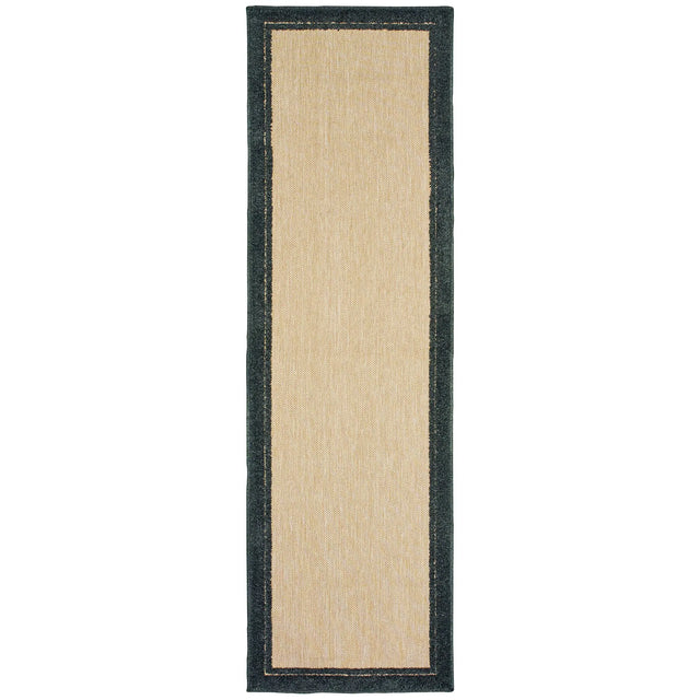 Oriental Weavers Sphinx Cayman 5594K Sand / Charcoal Rugs - runner