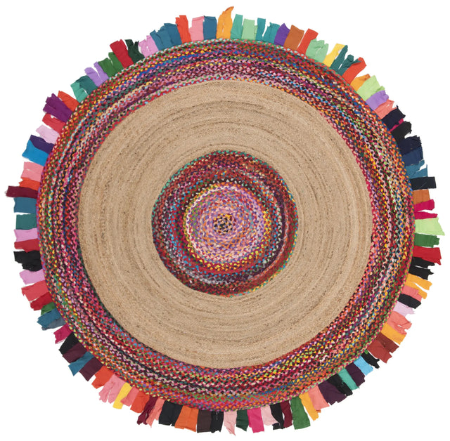 Safavieh Cape Cod 6'-0" x 6'-0" Rug in Multi / Natural