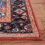 Safavieh Riviera 4'-5" x 6'-0" Rug in Red / Blue