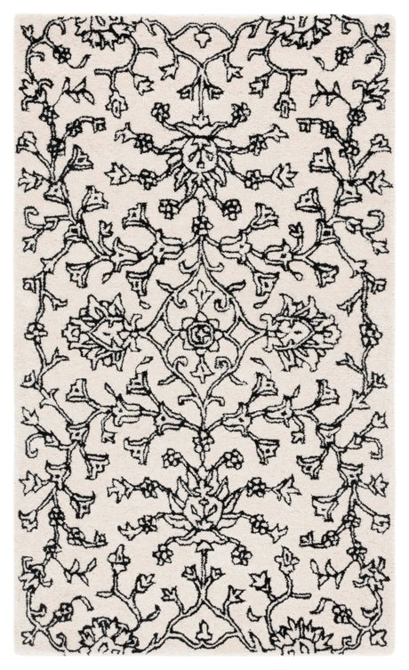 Safavieh Jardin 3'-0" x 5'-0" Rug in Ivory / Black