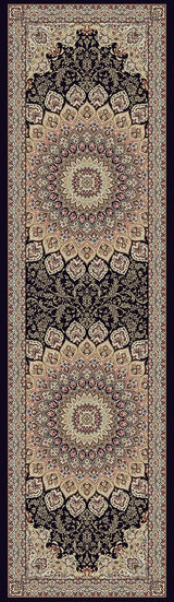 Dynamic Rugs Ancient Garden 57090 Navy Rugs - Runner