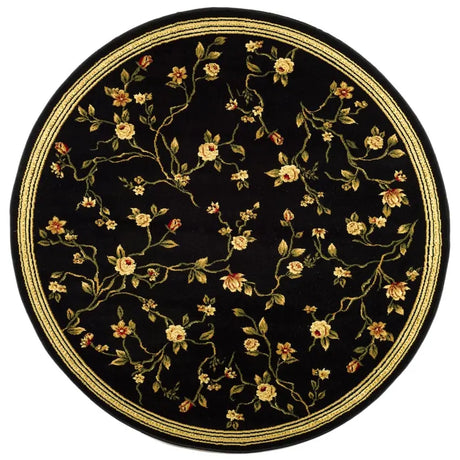 Safavieh Lyndhurst 5'-3" x 5'-3" Rug in Black