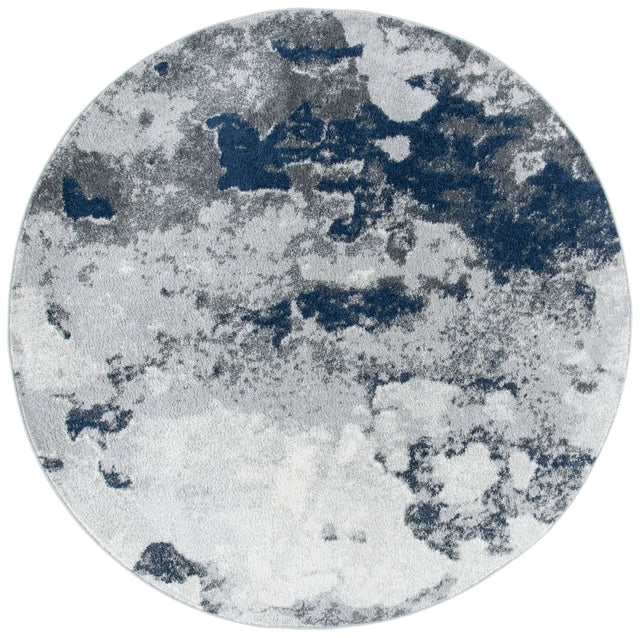 Safavieh Adirondack 6'-0" x 6'-0" Rug in Navy / Grey
