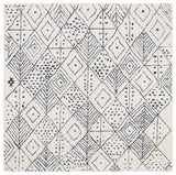 Safavieh Casablanca 6'-0" x 6'-0" Rug in Ivory / Blue