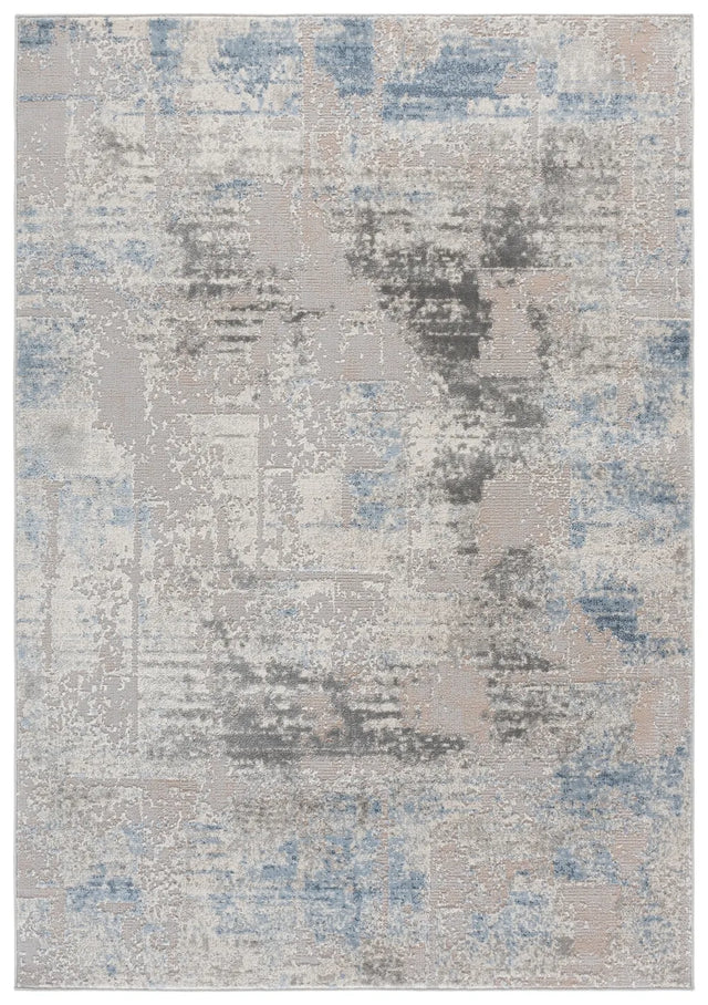 Safavieh Palma 5'-3" x 7'-6" Rug in Grey / Teal