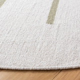 Safavieh Montauk 6'-0" x 6'-0" Rug in Ivory / Light Green