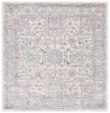 Safavieh Martha Stewart 6'-7" x 6'-7" Rug in Grey / Ivory