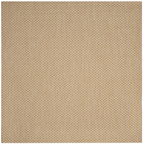 Safavieh Courtyard 6'-7" x 6'-7" Rug in Natural / Cream