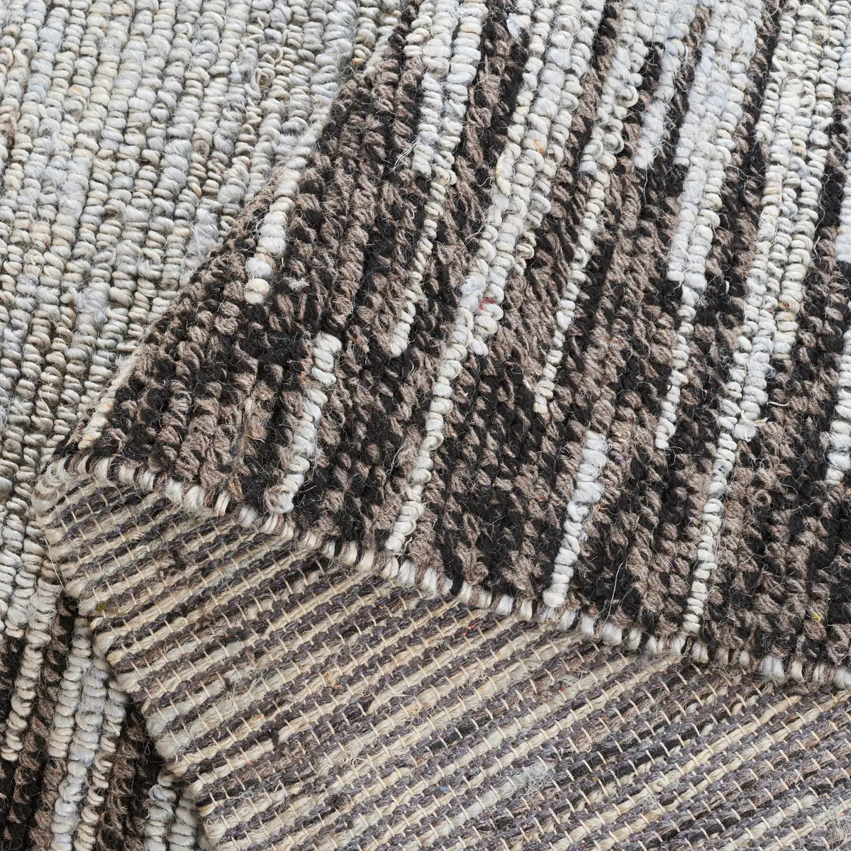 Safavieh Natural Fiber 4'-0" x 6'-0" Rug in Light Blue / Black