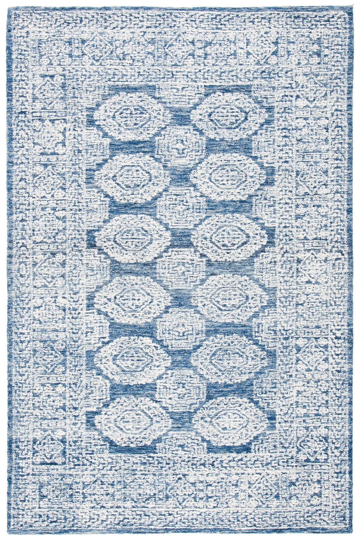Safavieh Metro 4'-0" x 6'-0" Rug in Natural / Blue