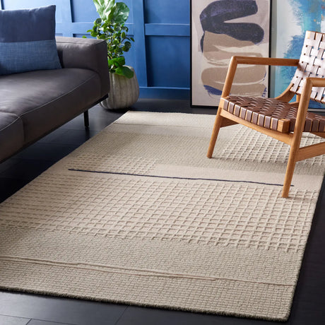 Safavieh Genre 4'-0" x 6'-0" Rug in Beige / Grey