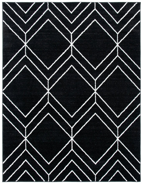Safavieh Adirondack 10'-0" x 14'-0" Rug in Black / Ivory