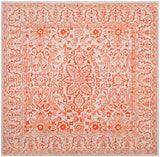 Safavieh Glamour 6'-0" x 6'-0" Rug in Grey / Rust