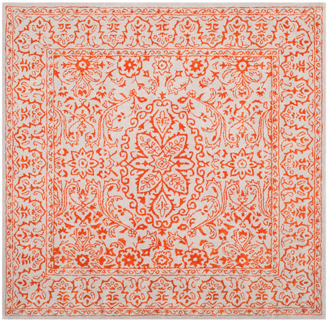 Safavieh Glamour 6'-0" x 6'-0" Rug in Grey / Rust
