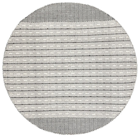 Safavieh Vermont 6'-0" x 6'-0" Rug in Ivory / Black