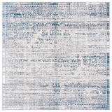 Safavieh Amelia 6'-7" x 6'-7" Rug in Grey / Blue