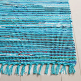Safavieh Rag Rug 5'-0" x 7'-0" Rug in Turquoise / Multi