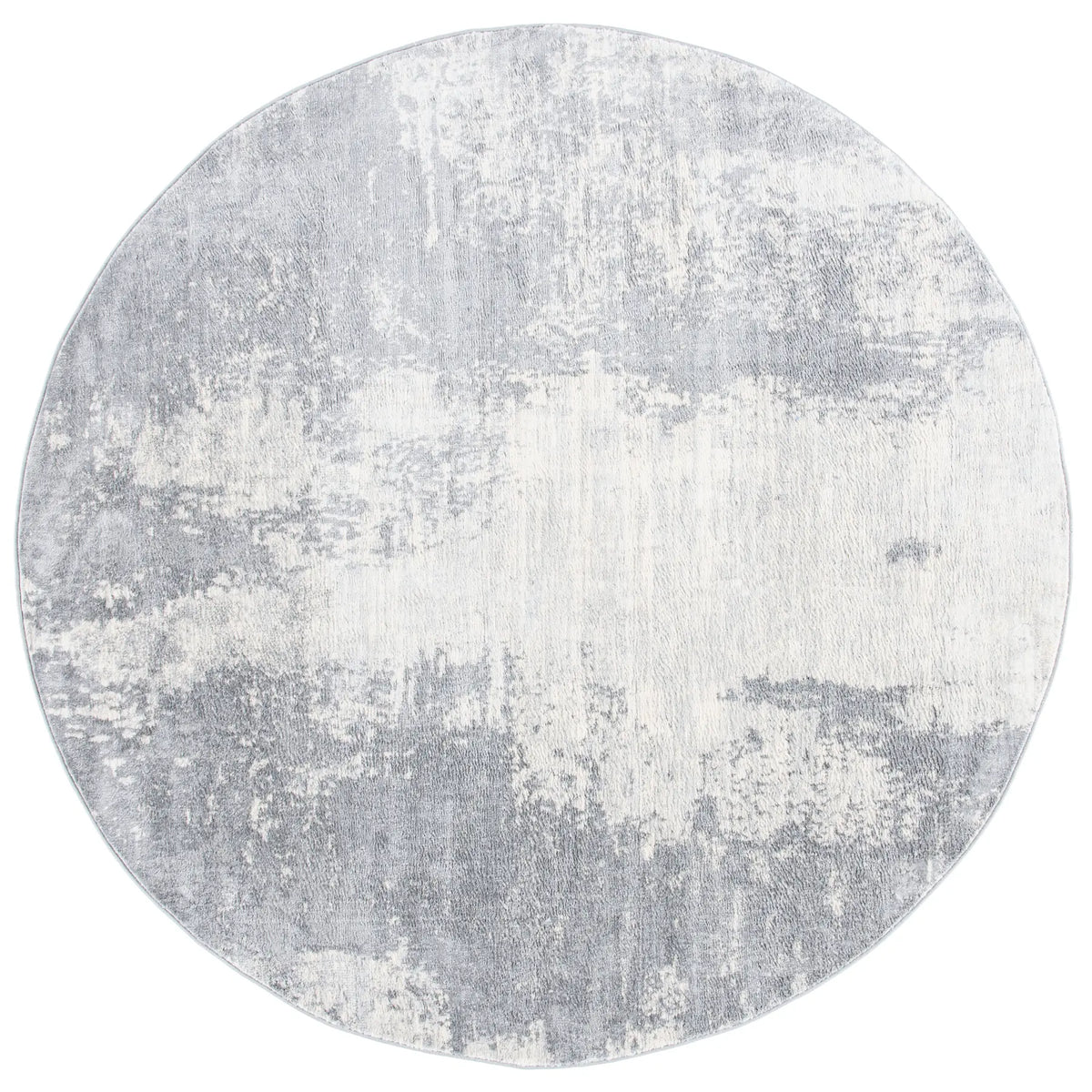 Safavieh Jasper 100 5'-0" x 5'-0" Rug in Light Grey / Ivory