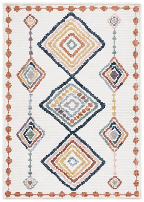 Safavieh Marrakesh 4'-0" x 6'-0" Rug in Ivory / Multi