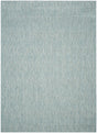 Safavieh Courtyard 10'-0" x 14'-0" Rug in Aqua / Aqua