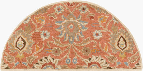 Livabliss Caesar Cae-1107 Raw Sienna / Peanut Butter Rugs - novelty flat view