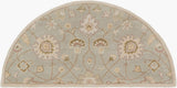 Livabliss Caesar Cae-1121 Bone / Pigeon Gray / Palm Green Rugs - novelty flat view