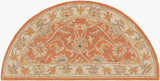 Livabliss Caesar Cae-1124 Brick Red, Taupe Rug - novelty flat view