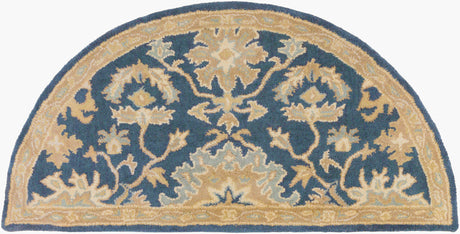 Livabliss Caesar Cae-1145 Navy / Light Gray / Light Gray Rugs - novelty flat view