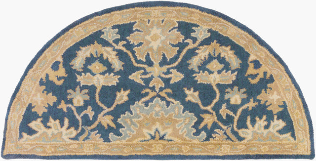 Livabliss Caesar Cae-1145 Navy / Light Gray / Light Gray Rugs - novelty flat view