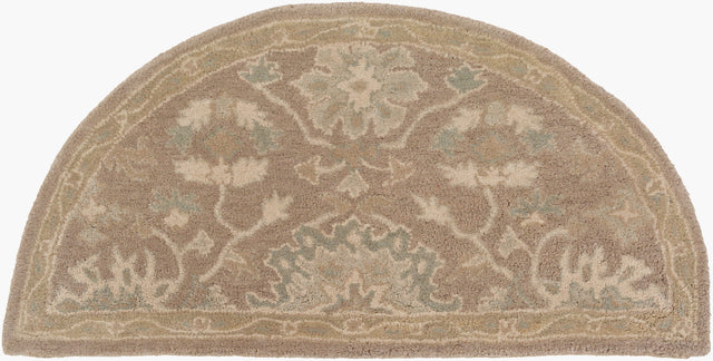 Livabliss Caesar Cae-1149 Taupe / Slate / Moss / Moss / Beige Rugs - novelty flat view