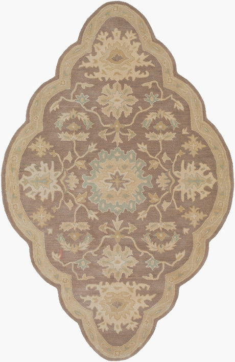 Livabliss Caesar Cae-1149 Taupe / Slate / Moss / Moss / Beige Rugs - novelty flat view