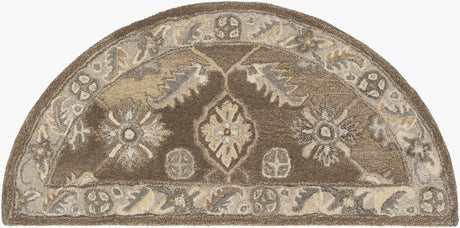Livabliss Caesar Cae-1200 Dark Brown, Charcoal, Taupe, Khaki Rugs - novelty flat view
