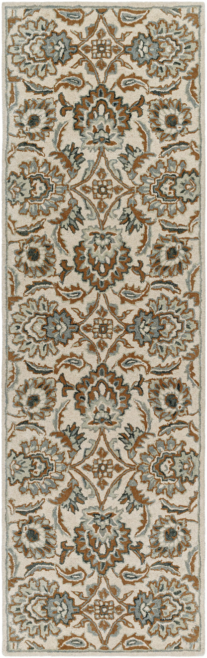 Surya Caesar Cae-1229 Pearl, Ash, Sage, Camel, Khaki Area Rug