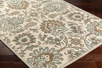 Surya Caesar Cae-1229 Pearl, Ash, Sage, Camel, Khaki Area Rug