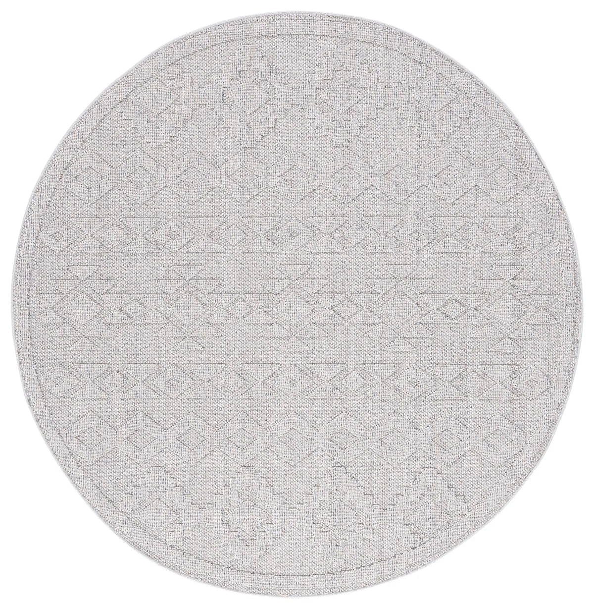 Safavieh Global 6'-7" x 6'-7" Rug in Grey / Beige