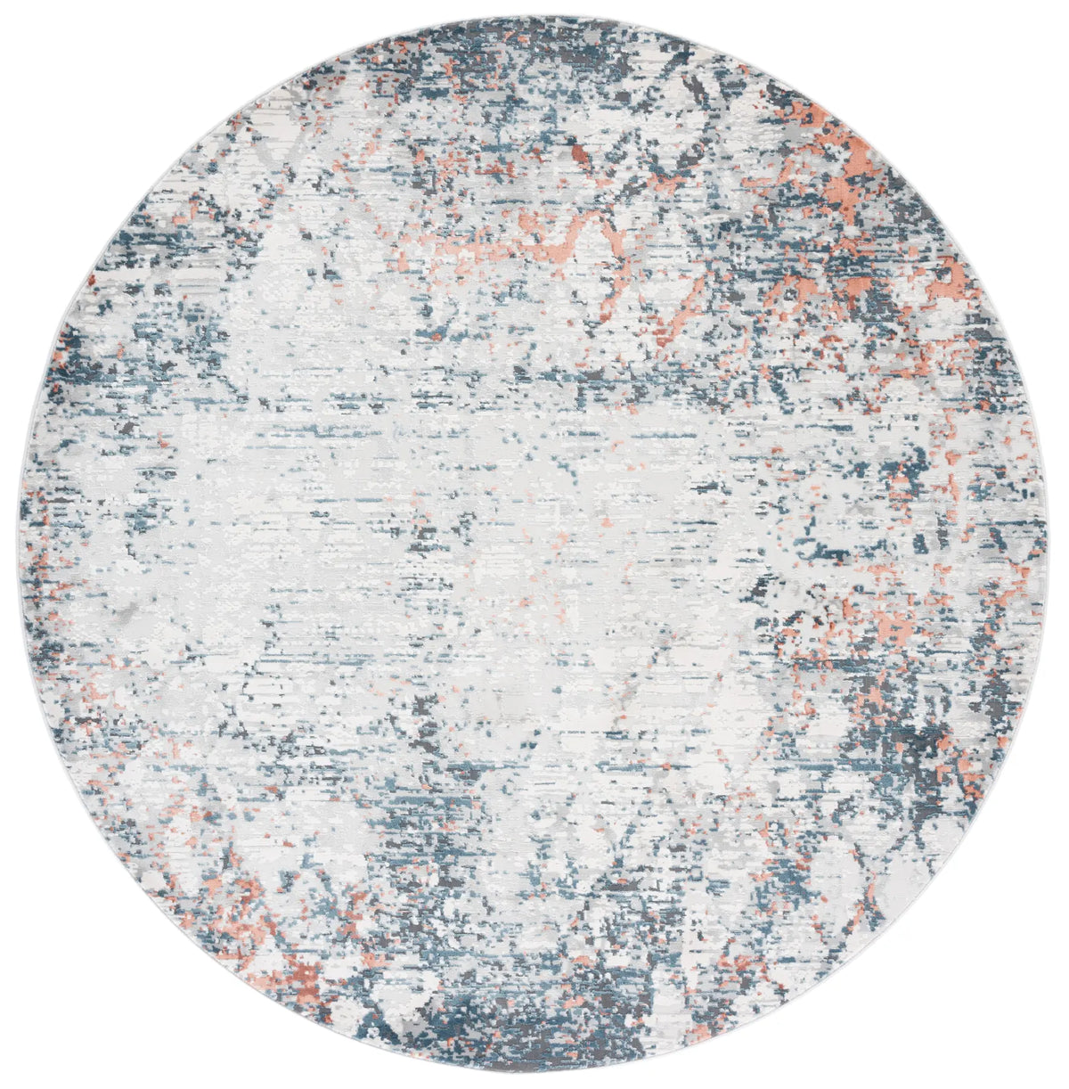 Safavieh Invista 6'-7" x 6'-7" Rug in Grey / Beige