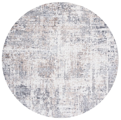 Safavieh Shivan 100 5'-1" x 5'-1" Rug in Ivory / Grey