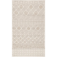 Nuloom Maverick Textured Moroccan Psko04B Ivory Area Rug