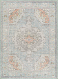 Surya Calhoun Cah-2300 Denim, Slate, Gray, Light Beige, Plum, Light Brown Area Rug