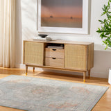 Surya Calhoun Cah-2300 Denim, Slate, Gray, Light Beige, Plum, Light Brown Rug.