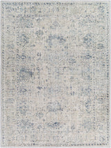 Surya Calhoun Cah-2301 Pale Slate, Light Grey, Sterling Grey, Silver, Metallic - Silver, Ash, Pewter Rug.